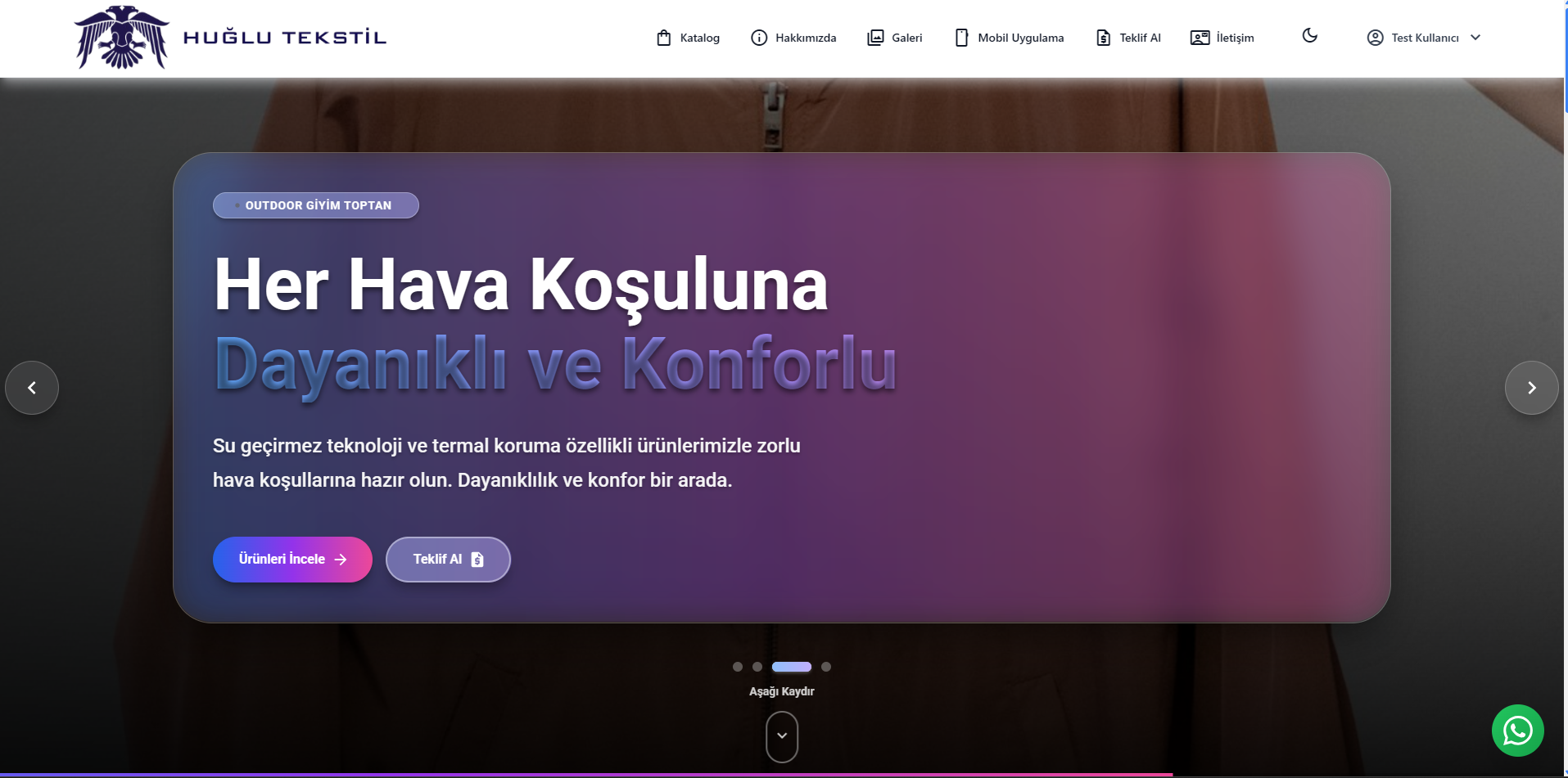 Web Sitesi - Ana Sayfa